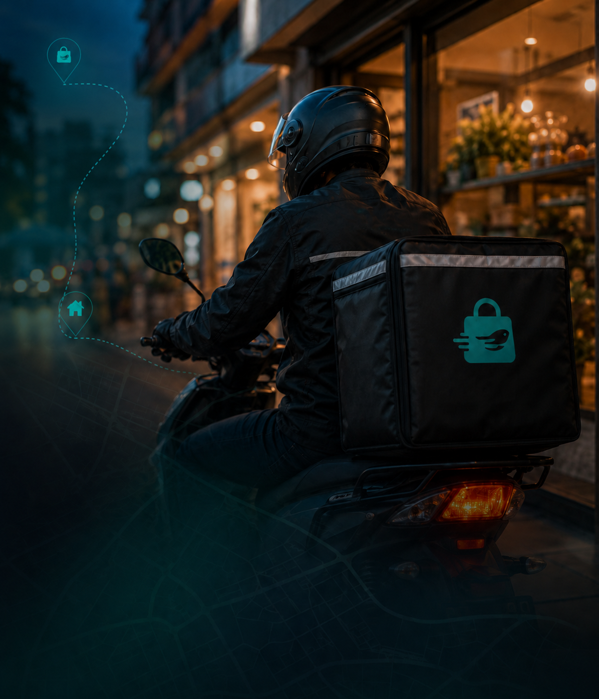 Comercio local usando NIVO Commerce